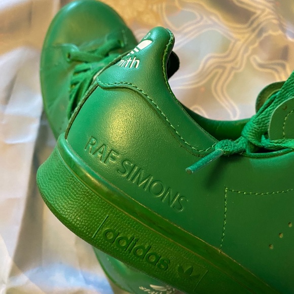 RAF Simons shoes adidas StanSmith Green men’s 5 women’s 7 - Picture 4 of 8